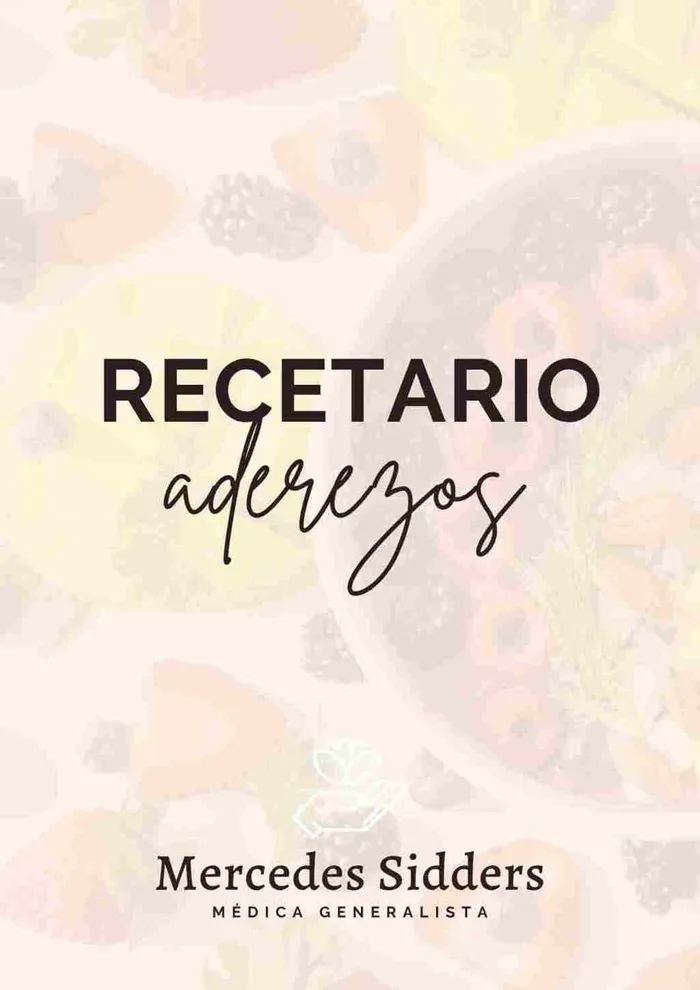 Recetario de aderezos low carb y antiinflamatorios – descarga gratuita